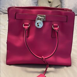 Michael Kors Pink Hamilton Handbag